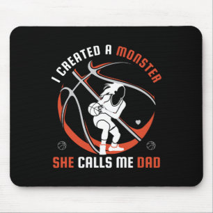 Mousepad Eu Criei Um Monstro Ela Me Chama De Pai De Basquet