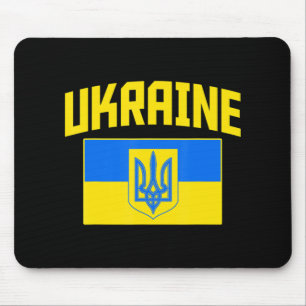Mousepad Eu Defendo A Ucrânia Levantando A Mão Ukrai