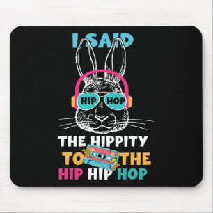 Mousepad Eu Disse Hip A Hippity Para Hop Hip Hop Coelho Eng