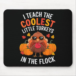 Mousepad Eu Ensino os Perus Mais Legais do Rebanho Professo