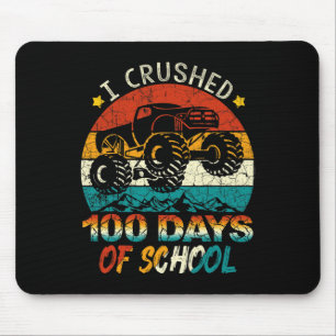 Mousepad Eu Esmaguei 100 Dias de Caminhão Monstro Infantil