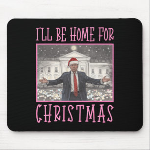 Mousepad Eu Estarei Em Casa Para O Natal Papais noeis Engra