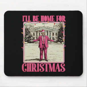 Mousepad Eu Estarei Em Casa Para Papais noeis De Natal Engr