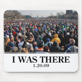 Mousepad EU ESTAVA LÁ: Multidão na inauguração de Obama
