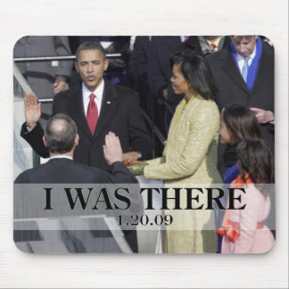 Mousepad EU ESTAVA LÁ: Obama que jura na cerimónia