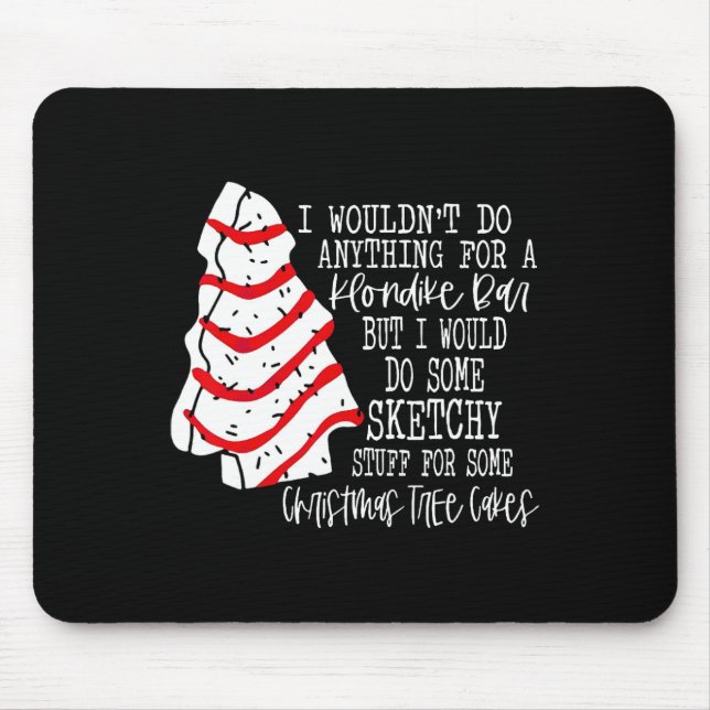 Mousepad Eu faria algumas coisas esquemáticas para uma árvo (Frente)