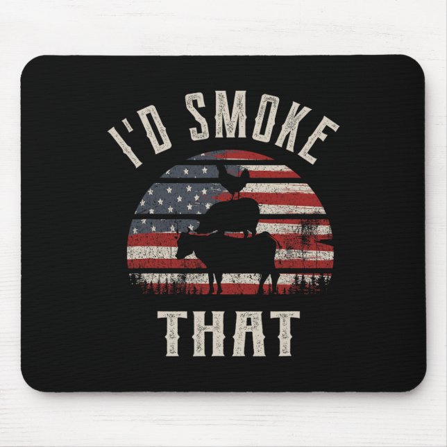 Mousepad Eu fumaria isso (Frente)