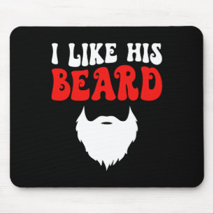 Mousepad Eu Gosto Da Barba Dele Casais Combinando Piada Do