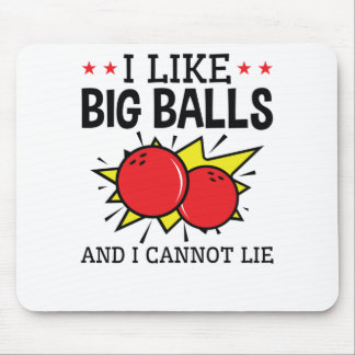 Mousepad Eu Gosto De Grandes Bolas E Não Posso Mentir Bolic