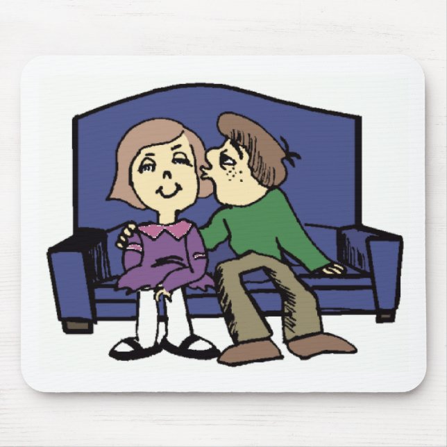 Mousepad Eu Gosto De Você Namorados (Frente)