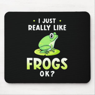 Mousepad Eu Gosto Muito De Sapos