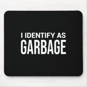 Mousepad Eu Identifico Como Lixo Para Ruas Políticas Engraç