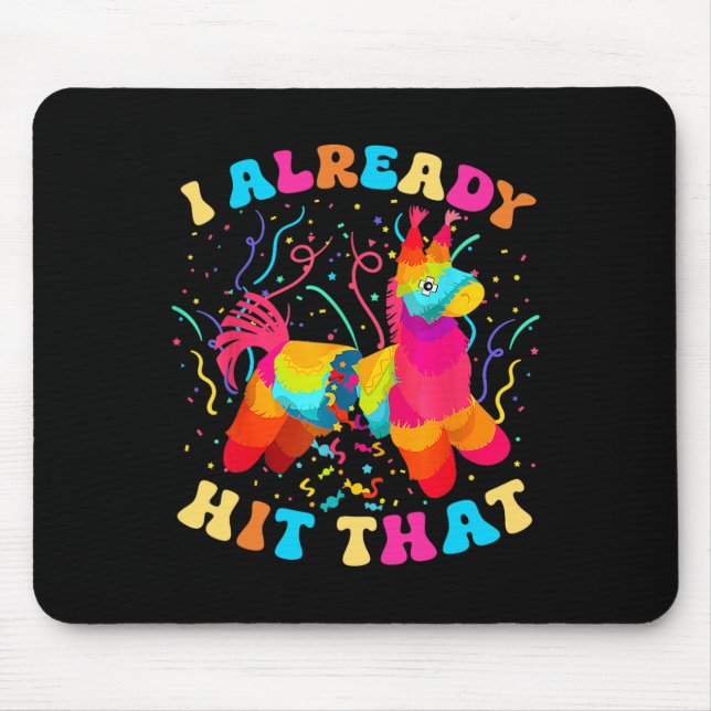 Mousepad Eu Já Atingi Esse Engraçado Cinco De Mayo México (Frente)