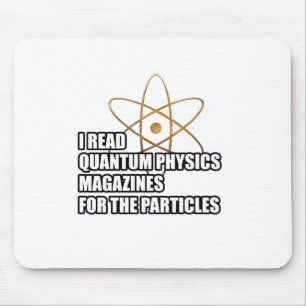 Mousepad Eu li compartimentos da física de quantum para as