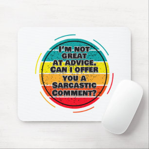 Mousepad Eu não estou Excelente no Conselho. Posso Te Ofere