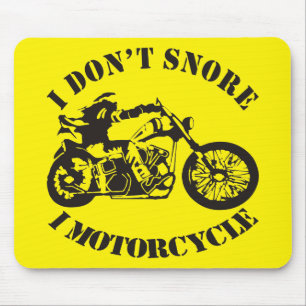 Mousepad Eu não ronco na moto ##USAPatriotGraphics
