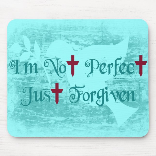 Mousepad Eu não sou perfeito (Frente)