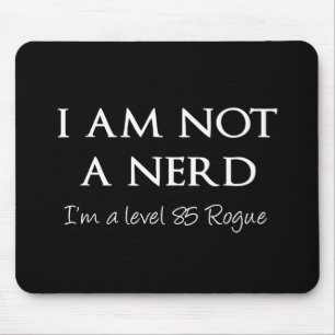 Mousepad Eu não sou um nerd, mim sou um trapaceiro do nív