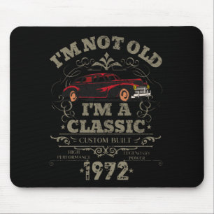 Mousepad Eu não sou velho Sou um personagem clássico constr