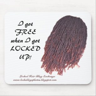 Mousepad Eu obtive LIVRE quando gotLOCKED de I ACIMA! ,    