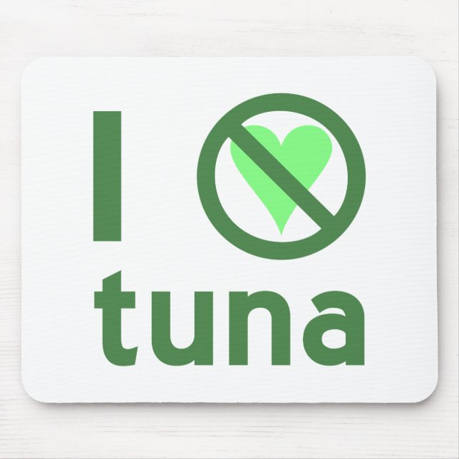 Mousepad Eu Odeio Atum (Frente)