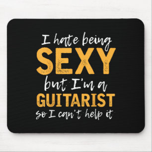 Mousepad Eu Odeio Ser Y Mas Sou Um Guitarrista Então Não Po