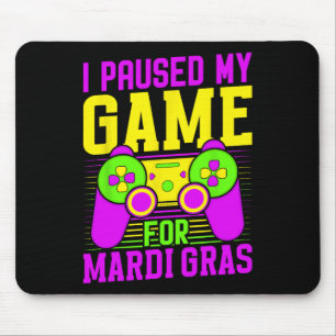 Mousepad Eu Pausar Meu Jogo Para Carnaval De Vídeo Games Ca