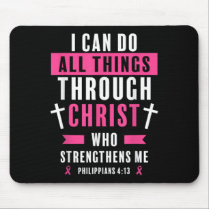 Mousepad Eu Posso Fazer Tudo Através Do Cancer De Mama Cris