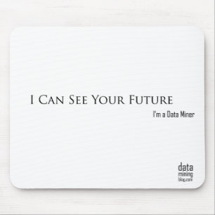 Mousepad Eu posso ver seu futuro