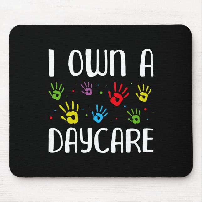 Mousepad Eu Possuo Uma Creche - Professor de Creche Present (Frente)