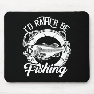 Mousepad Eu Preferencialmente A Pescar Para O Pescador A Pe