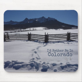 Mousepad Eu Preferencialmente na fotografia do Colorado Lan
