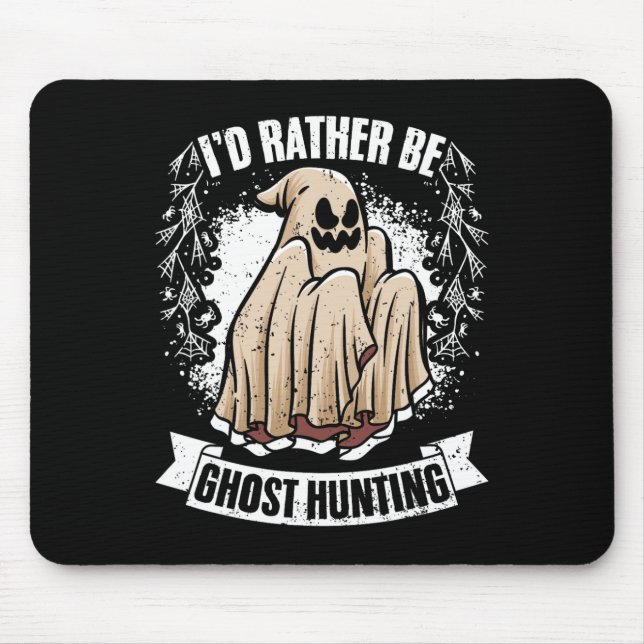 Mousepad Eu Preferencialmente Ser Fantasma Caçando Uma Inv  (Frente)