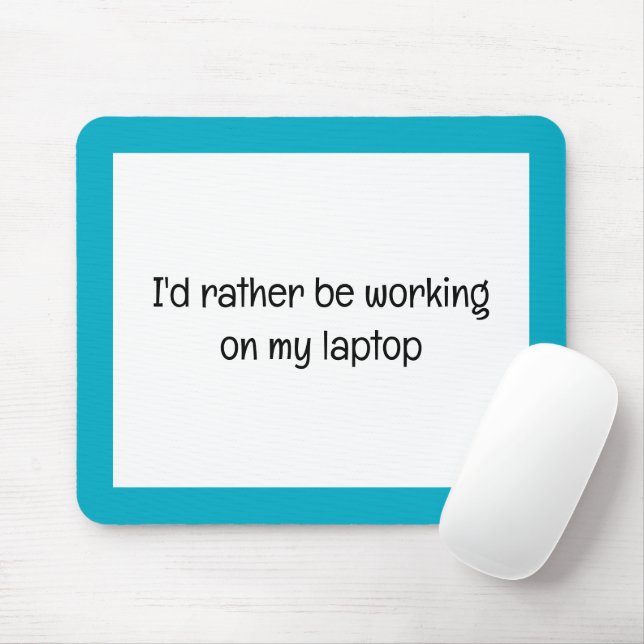 Mousepad Eu preferencialmente Trabalhando no meu texto pers (Com mouse)