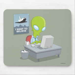 Mousepad Eu quero acreditar