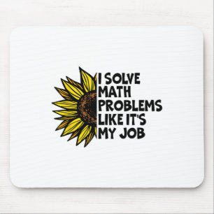 Mousepad Eu Resolvo Problemas de Matemática Como Se Fosse M