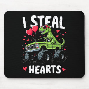 Mousepad Eu Roubo Corações Crianças Presentes Divertidos de