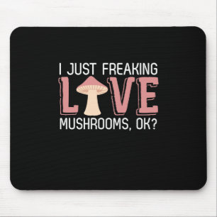 Mousepad Eu Só Apanhei Cogumelos De Amor