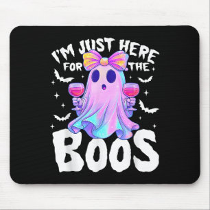 Mousepad Eu Só Estou Aqui Para Os Boos Fantasmas Engraçado