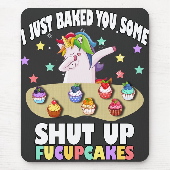 Mousepad eu só te fiz calar a boca, fucupcakes T-Shirt (Frente)