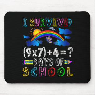 Mousepad Eu Sobrevivi 67 Dias De Escola Engraçado 67 Meme M
