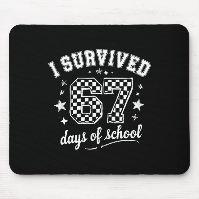 Mousepad Eu Sobrevivi 67 Dias De Professores Alunos _9 (Frente)