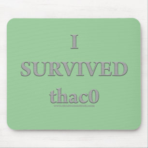 Mousepad Eu sobrevivi a thac0