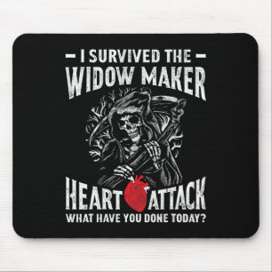 Mousepad Eu Sobrevivi À Viúva Que Atacava O Coração