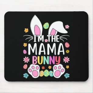 Mousepad Eu sou a mãe coelhinha linda coelho Páscoa ouve ma