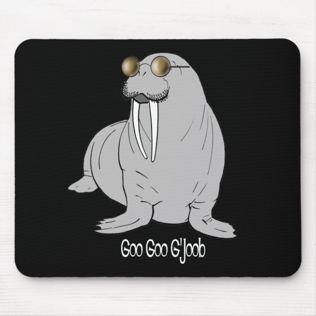 Mousepad Eu sou a morsa (Frente)