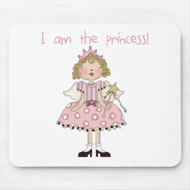 Mousepad Eu sou a princesa (Frente)