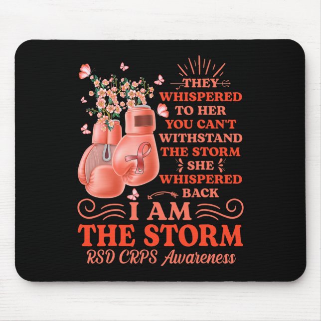 Mousepad Eu Sou A Tempestade Rsd Crps Consciência Boxando L (Frente)