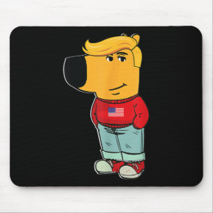 Mousepad Eu sou apenas um presidente Cara de frio Trump 202