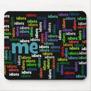Mousepad Eu sou cercado completamente por um grupo de